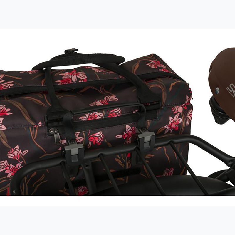 Geantă de bicicletă pentru portbagaj FastRider Nyla Shopper Single Bike Bag Trend Click'nGo 20 l flourish 11