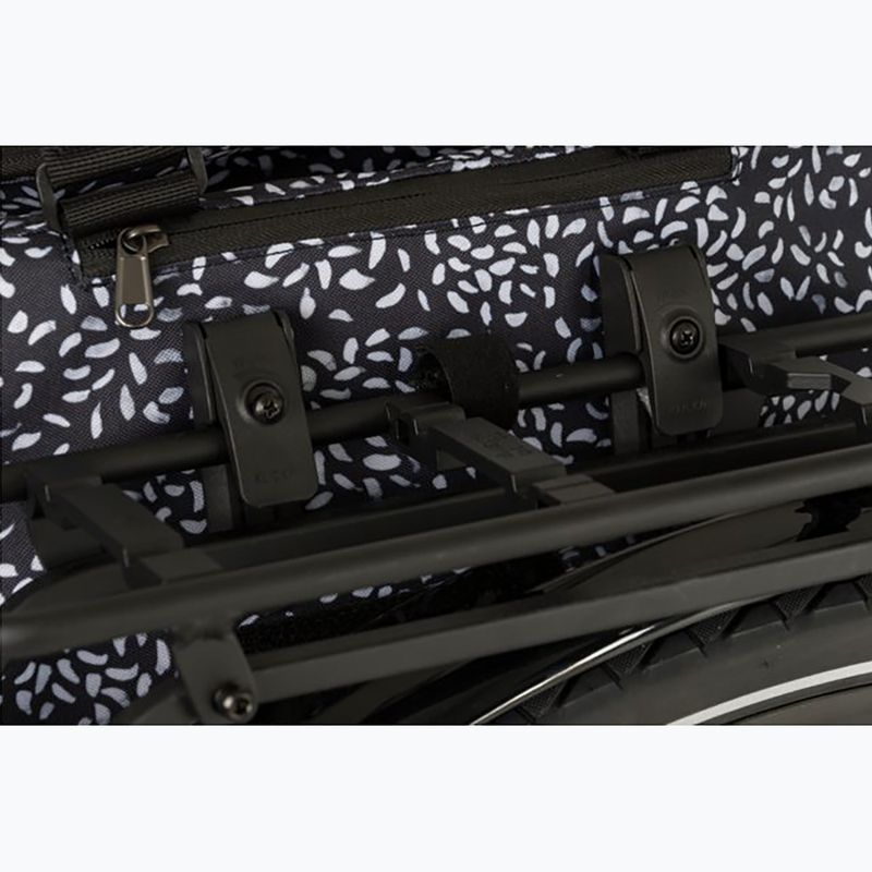 Geantă de bicicletă pentru portbagaj FastRider Nyla Shopper Single Bike Bag Trend Click'nGo 20 l flourish 12