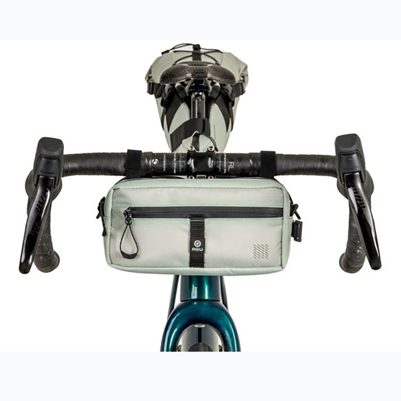 Geantă de bicicletă pentru ghidon AGU Venture Bar Bag Handlebar Bag 2 l highland green 8