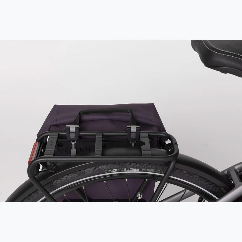 Geantă de bicicletă AGU Clean Single Bike Bag Click'nGo M 17 l purple velvet 8