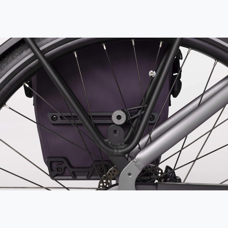 Geantă de bicicletă AGU Clean Single Bike Bag Click'nGo M 17 l purple velvet 9