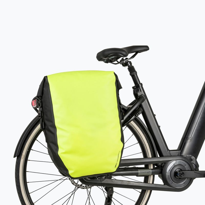 Geantă de bicicletă AGU Clean Single Bike Bag Click'nGo L 21 l neon yellow 4