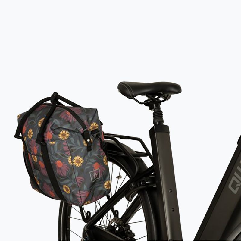 Geantă de bicicletă pentru portbagaj FastRider Nyla Shopper Single Bike Bag Trend Click'nGo 20 l lola flower 3