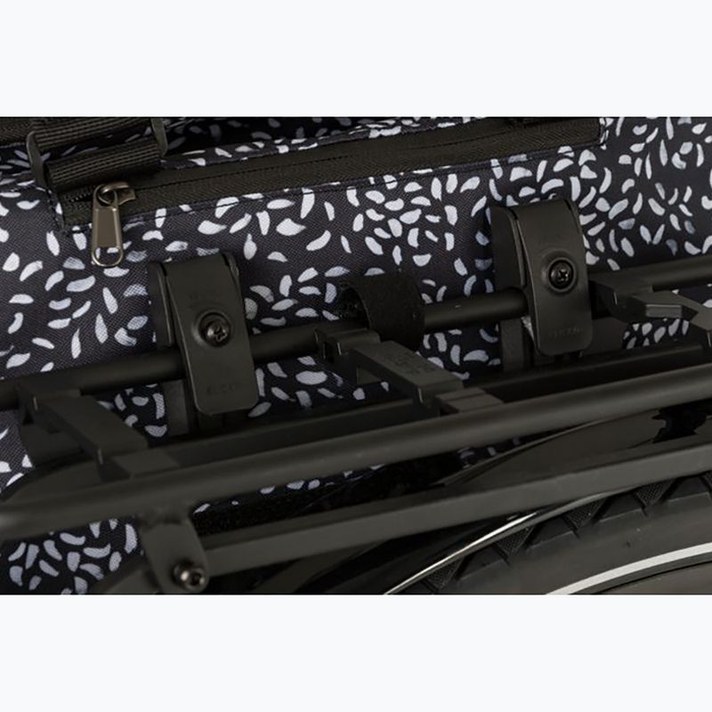 Geantă de bicicletă pentru portbagaj FastRider Nyla Shopper Single Bike Bag Trend Click'nGo 20 l lola flower 6