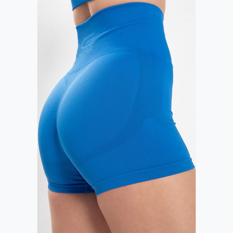 Pantaloni scurți de antrenament pentru femei Gorilla Wear Olivia blue 7