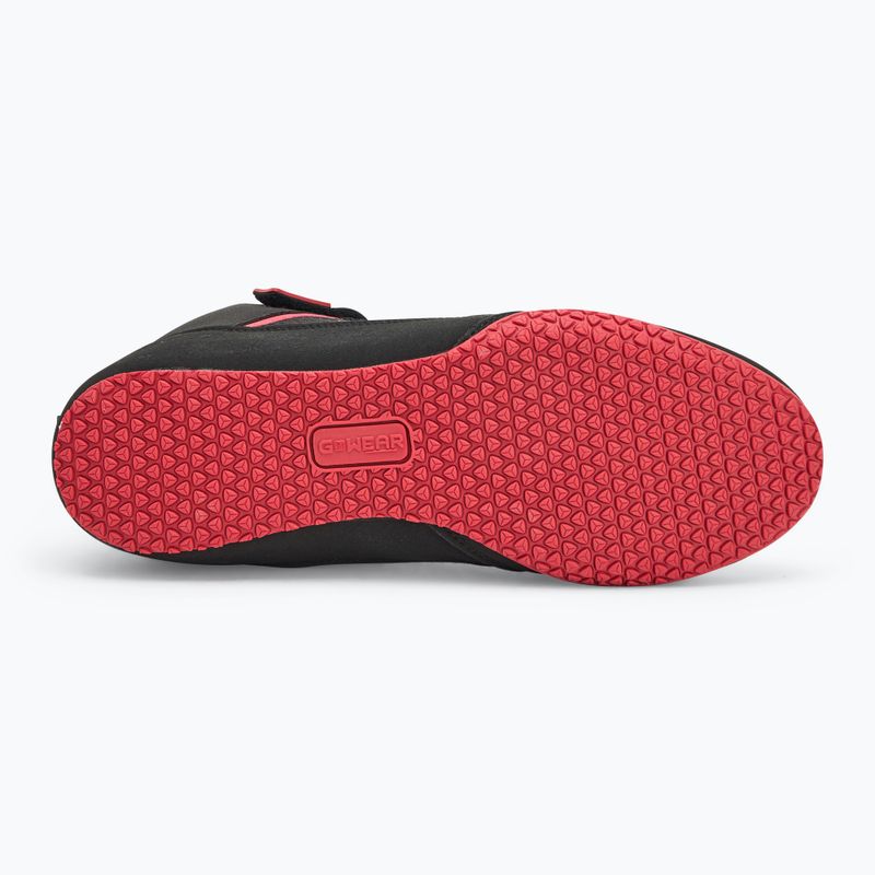 Încălțăminte de antrenament pentru bărbați  Gorilla Wear Classic High Tops black/red 4