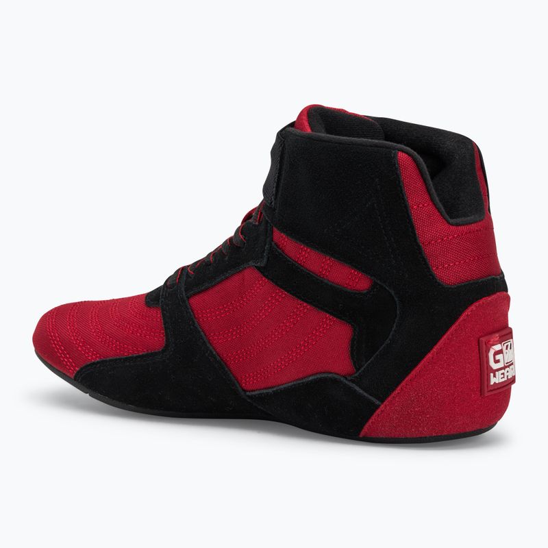 Încălțăminte de antrenament pentru bărbați Gorilla Wear Pro High Tops red/black 3