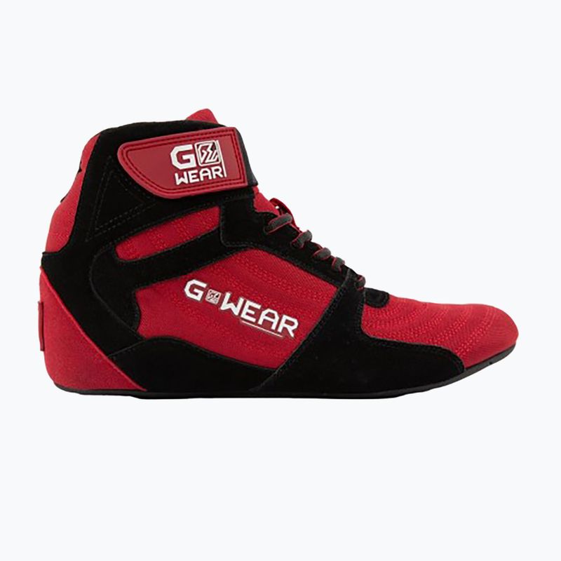 Încălțăminte de antrenament pentru bărbați Gorilla Wear Pro High Tops red/black 8