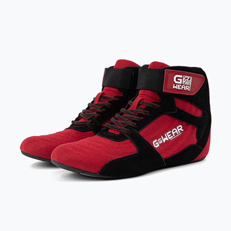 Încălțăminte de antrenament pentru bărbați Gorilla Wear Pro High Tops red/black 11