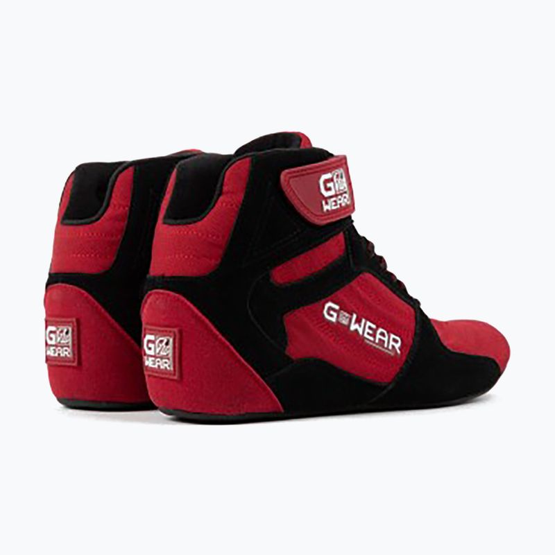 Încălțăminte de antrenament pentru bărbați Gorilla Wear Pro High Tops red/black 12