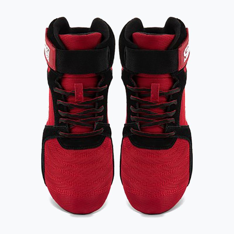 Încălțăminte de antrenament pentru bărbați Gorilla Wear Pro High Tops red/black 14