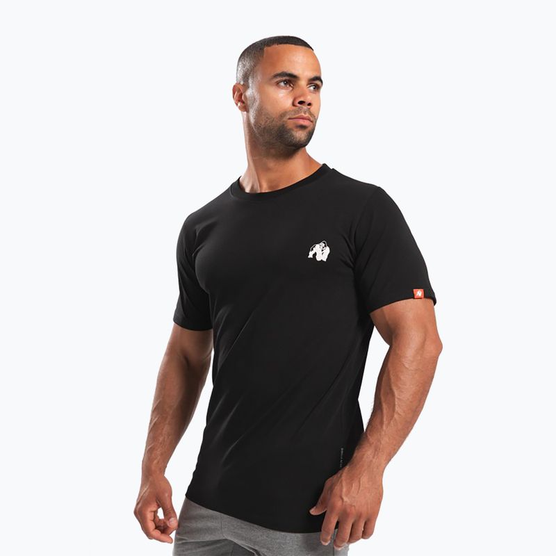 Tricou de antrenament pentru bărbați Gorilla Wear Warren black