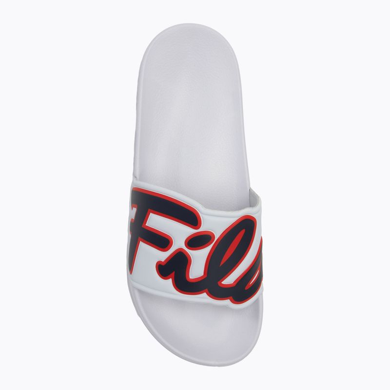 Papuci pentru bărbați FILA Scritto white/fila navy 5