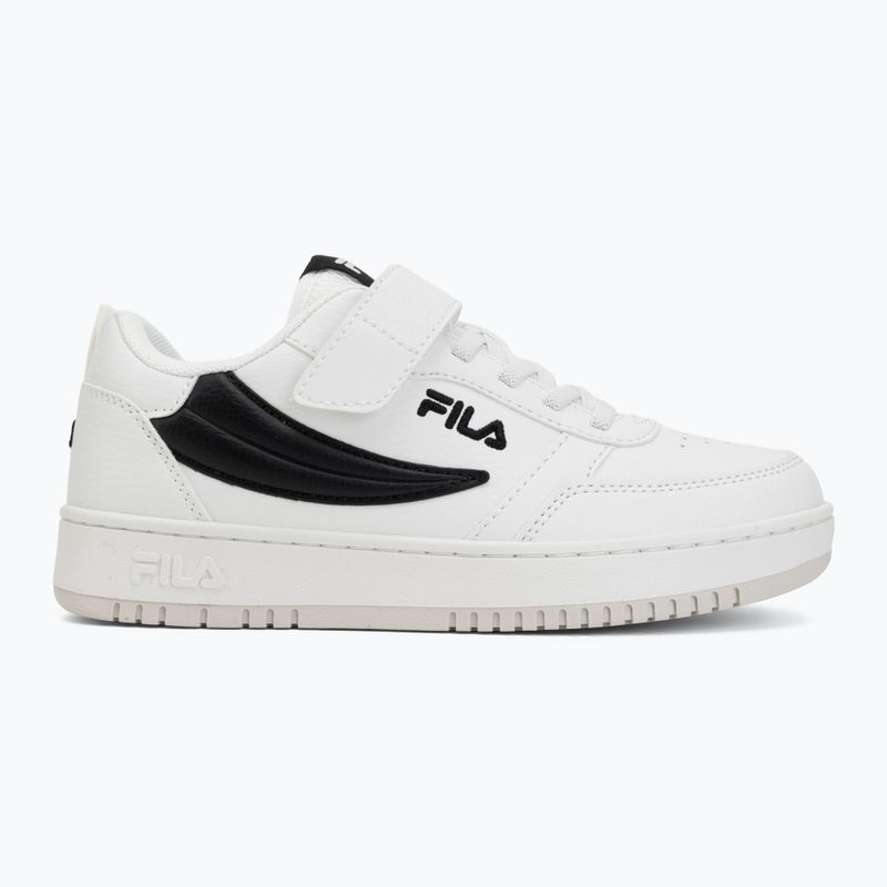 Încălțăminte pentru copii FILA Rega Nf Velcro white/black 2
