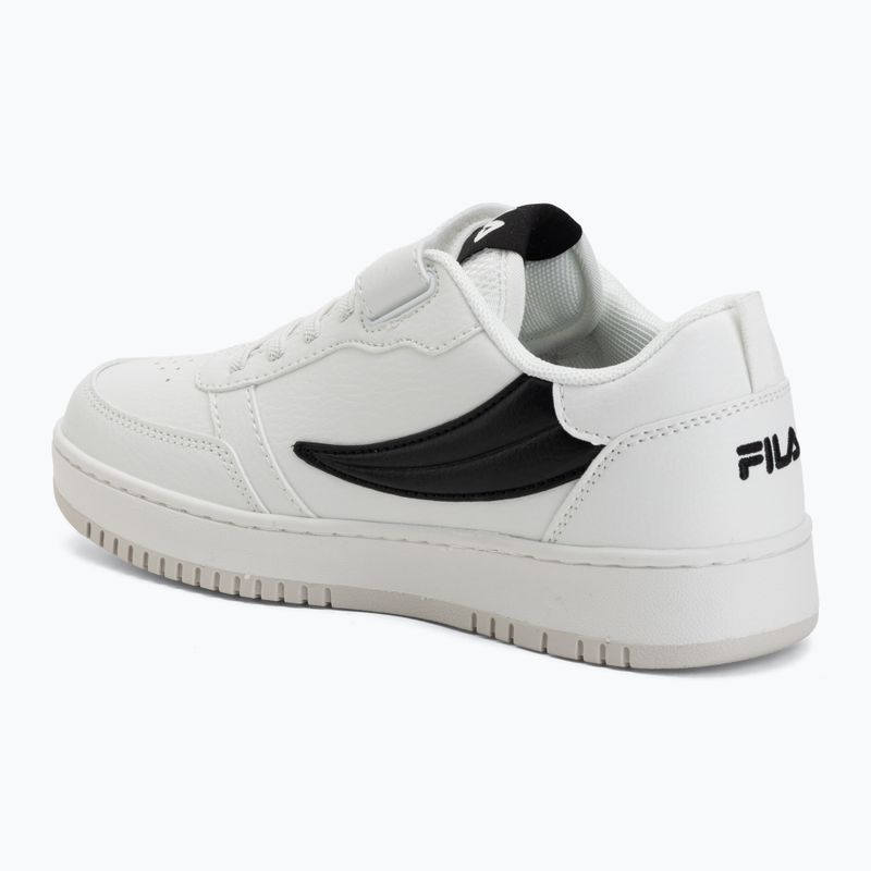 Încălțăminte pentru copii FILA Rega Nf Velcro white/black 3