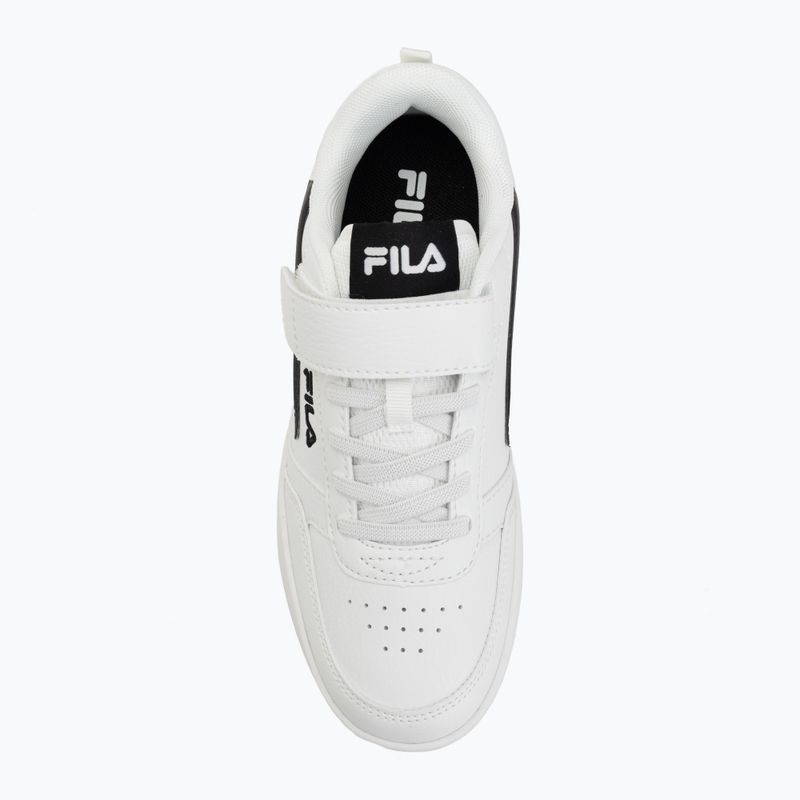 Încălțăminte pentru copii FILA Rega Nf Velcro white/black 5