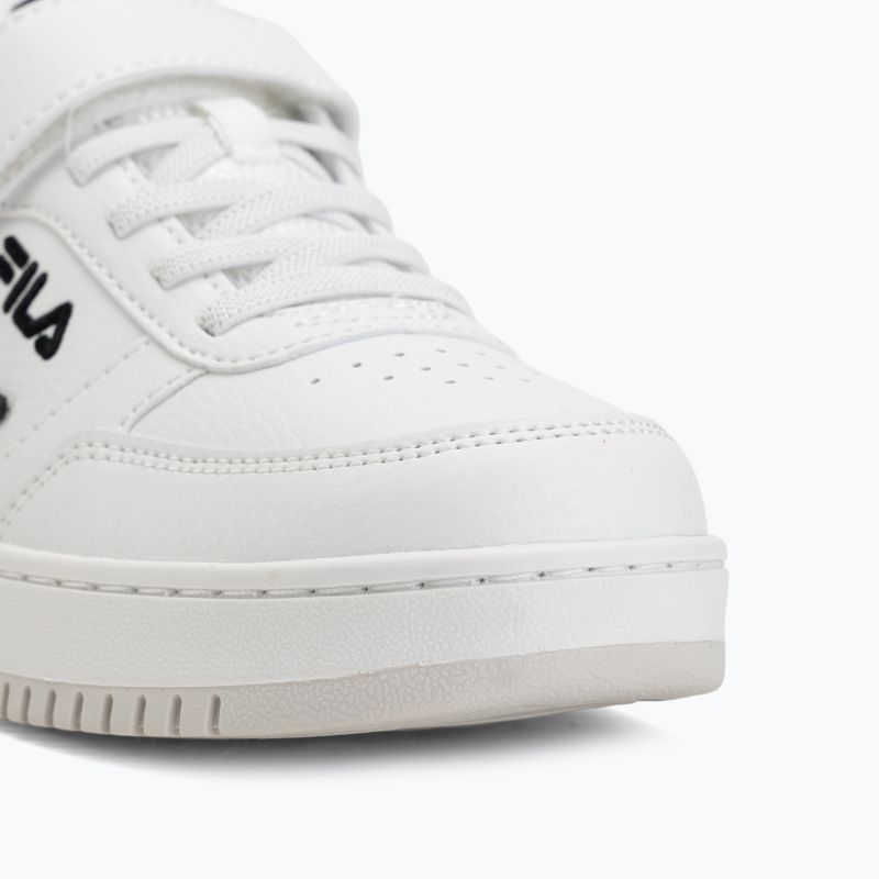 Încălțăminte pentru copii FILA Rega Nf Velcro white/black 7