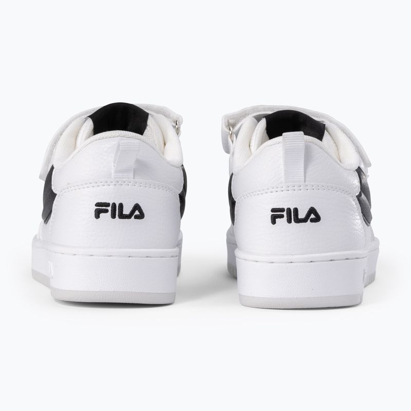 Încălțăminte pentru copii FILA Rega Nf Velcro white/black 3