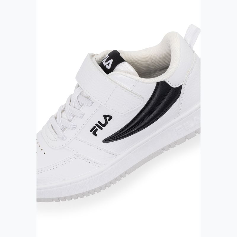 Încălțăminte pentru copii FILA Rega Nf Velcro white/black 6