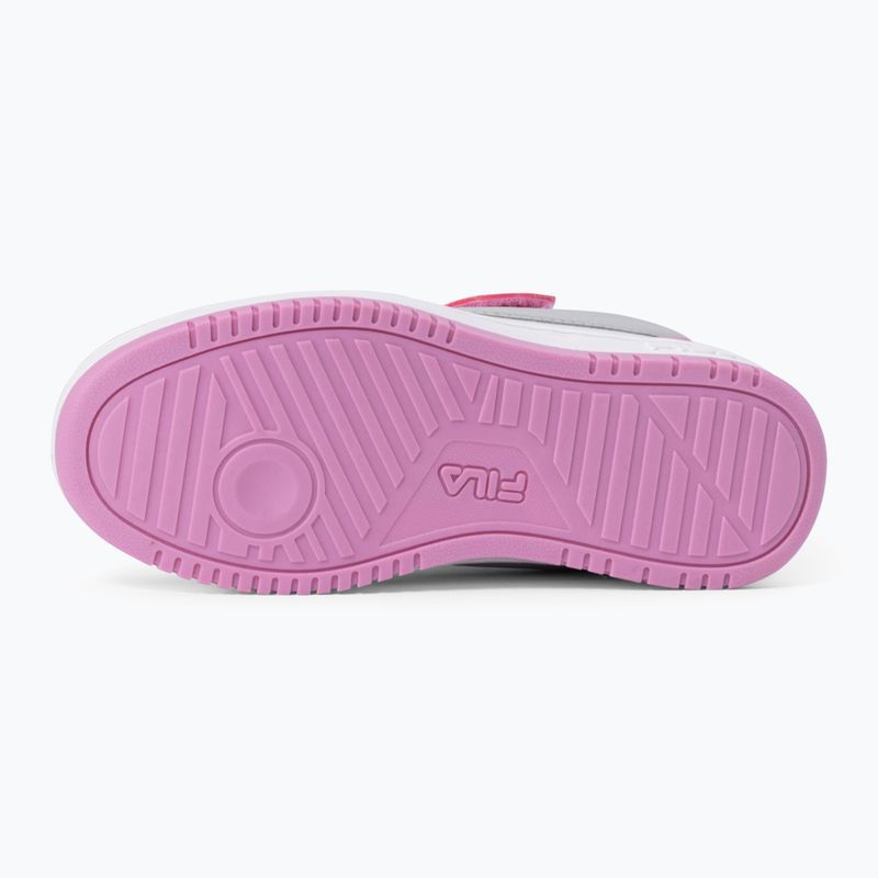 Încălțăminte pentru copii FILA Rega Nf Velcro white/moonlite mauve 6