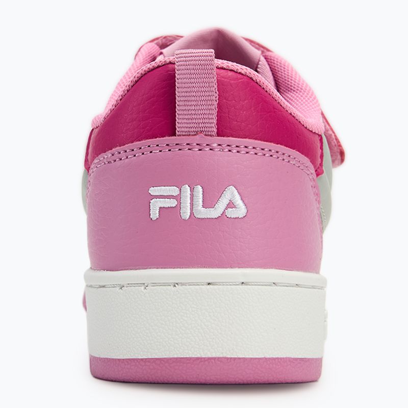 Încălțăminte pentru copii FILA Rega Nf Velcro white/moonlite mauve