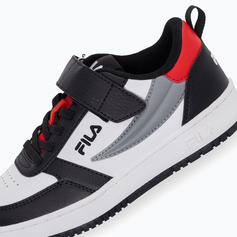 Încălțăminte pentru copii FILA Rega Nf Velcro white/black/fila red 5