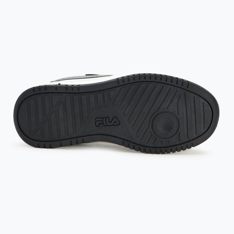 Încălțăminte pentru copii FILA Rega Nf Velcro white/black/fila red