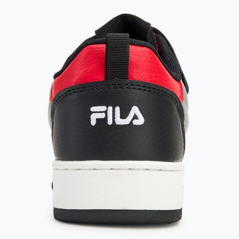 Încălțăminte pentru copii FILA Rega Nf Velcro white/black/fila red