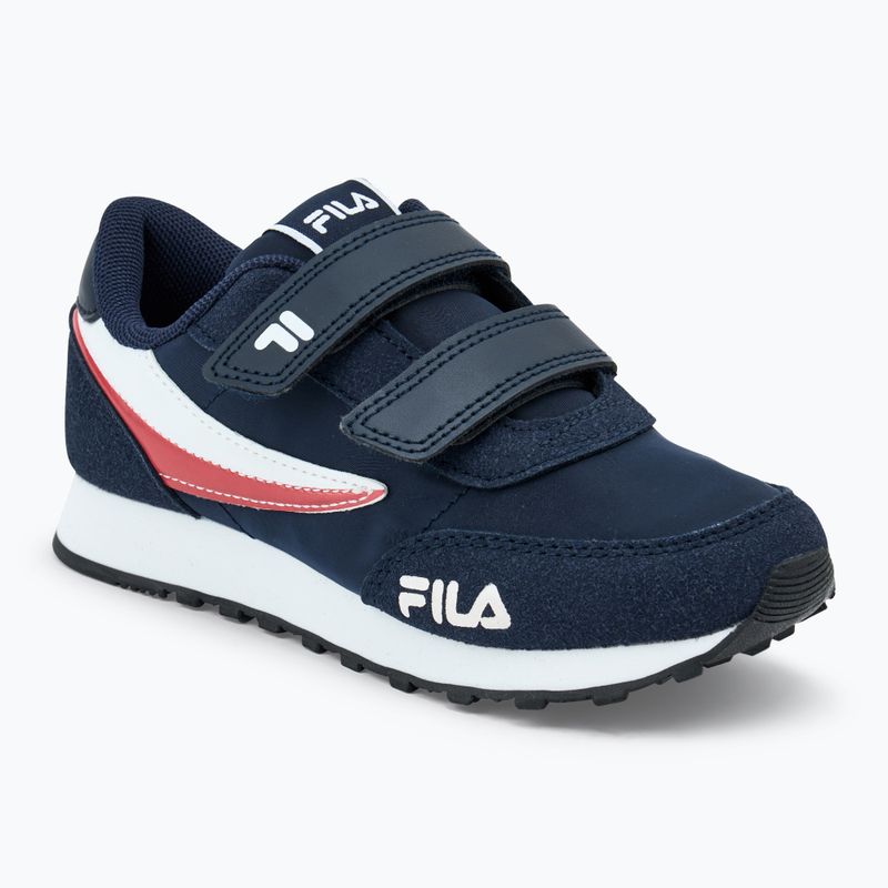 Încălțăminte pentru copii FILA Orbit Revolution Velcro fila navy