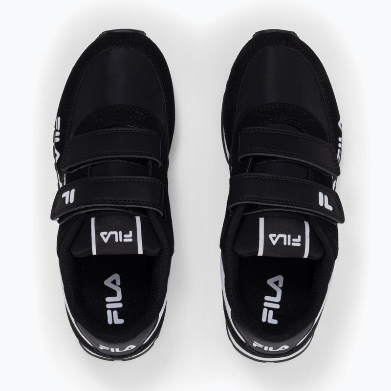 Încălțăminte pentru copii FILA Orbit Revolution Velcro black 10