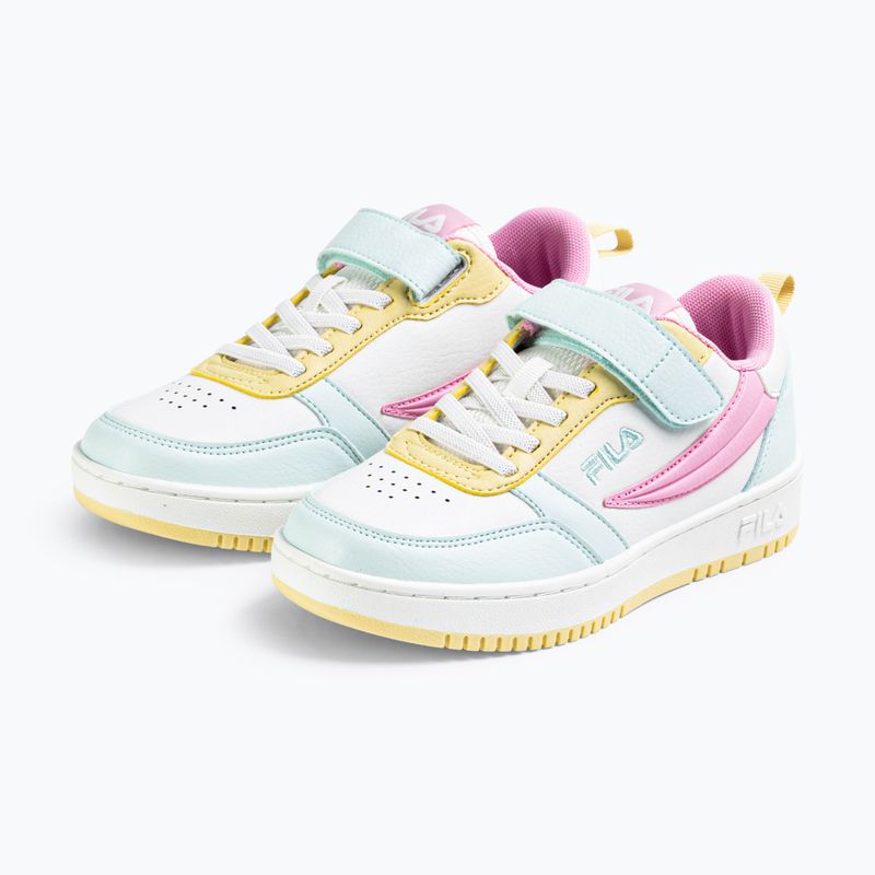 Încălțăminte pentru copii FILA Rega Nf Velcro soothing sea/prism pink 2