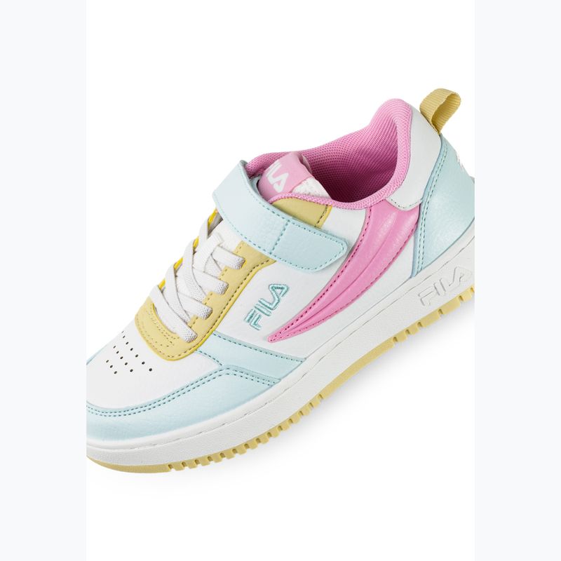 Încălțăminte pentru copii FILA Rega Nf Velcro soothing sea/prism pink 6