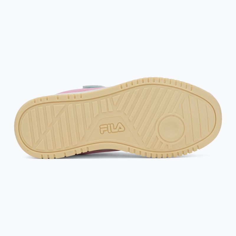 Încălțăminte pentru copii FILA Rega Nf Velcro soothing sea/prism pink 4