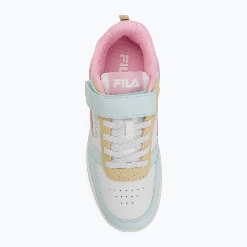 Încălțăminte pentru copii FILA Rega Nf Velcro soothing sea/prism pink 5