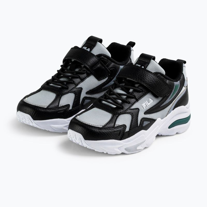 Încălțăminte pentru copii FILA Madrun Velcro black/posy green 2