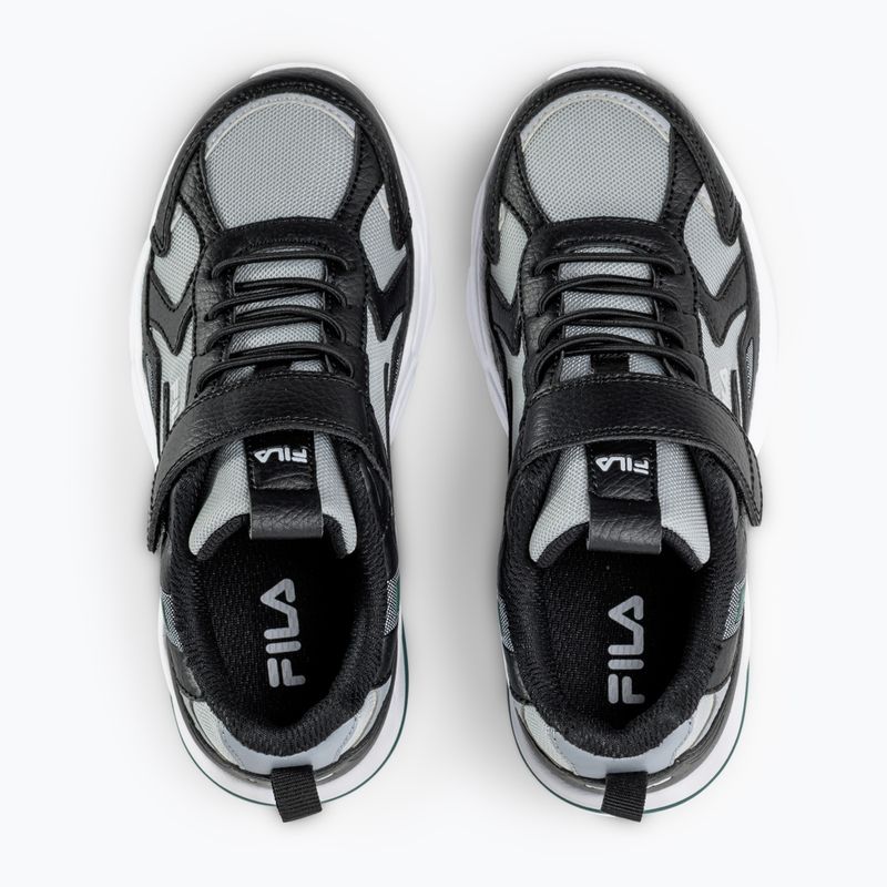 Încălțăminte pentru copii FILA Madrun Velcro black/posy green 5