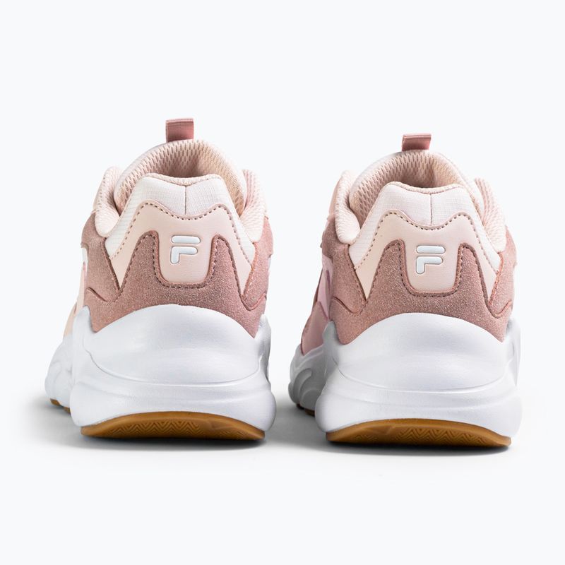Pantofi FILA Collene Logo pale mauve/white 10