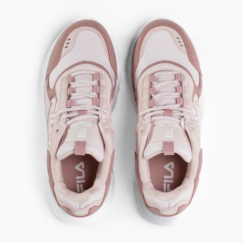 Pantofi FILA Collene Logo pale mauve/white 12