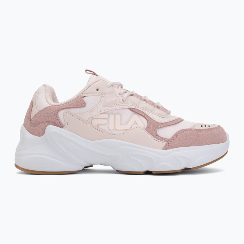 Pantofi FILA Collene Logo pale mauve/white 2
