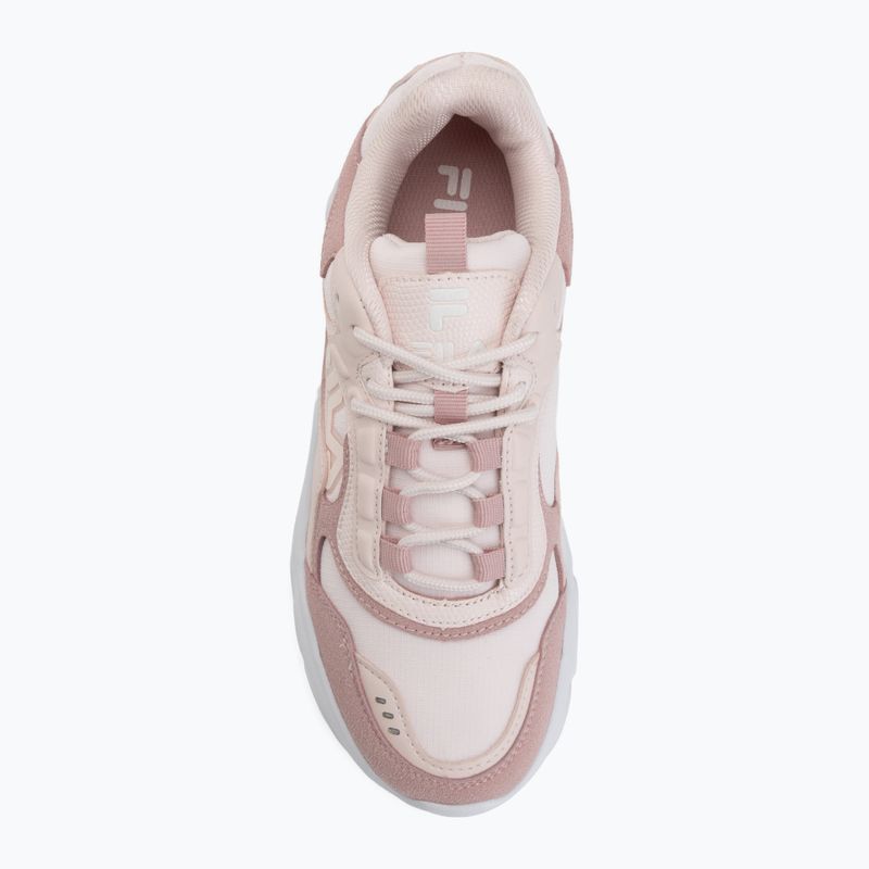 Pantofi FILA Collene Logo pale mauve/white 5