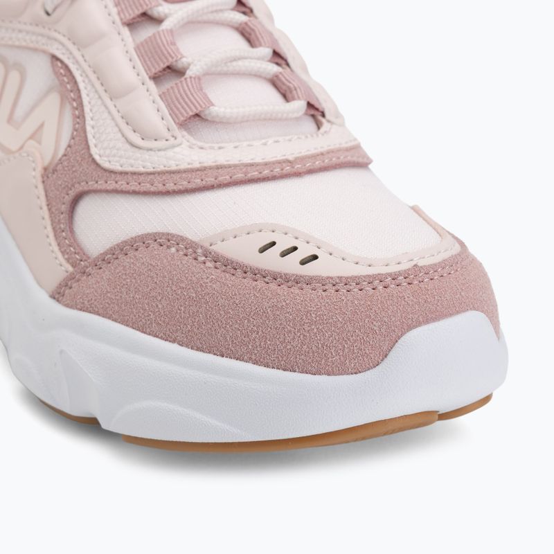 Pantofi FILA Collene Logo pale mauve/white 7
