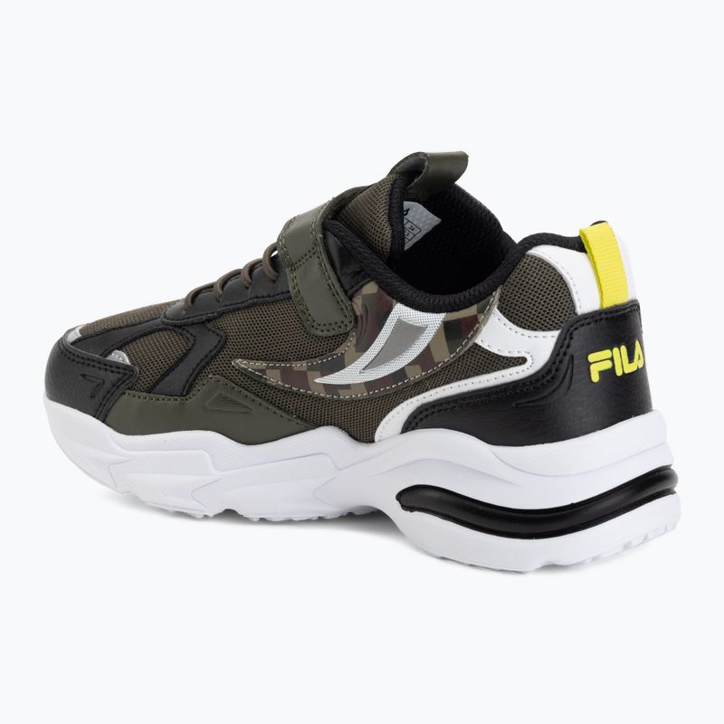 Încălțăminte pentru copii FILA Madrun Velcro olive night 3