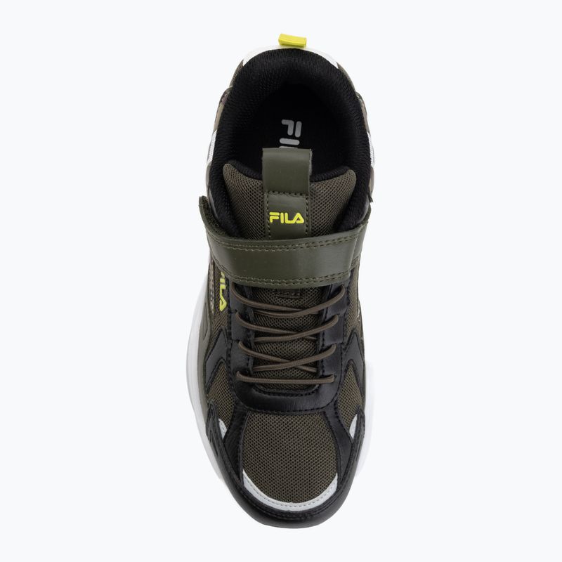 Încălțăminte pentru copii FILA Madrun Velcro olive night 5