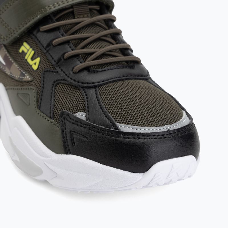 Încălțăminte pentru copii FILA Madrun Velcro olive night 7