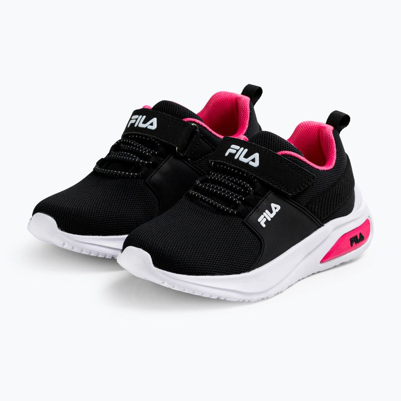 Încălțăminte pentru copii FILA Madrun Velcro black/sangria sunset 2