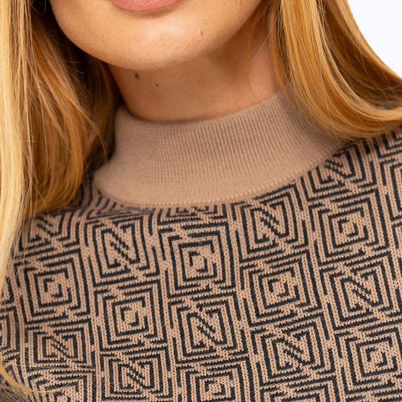 Bluză de schi pentru femei Nikkie Narrows Pull camel 3