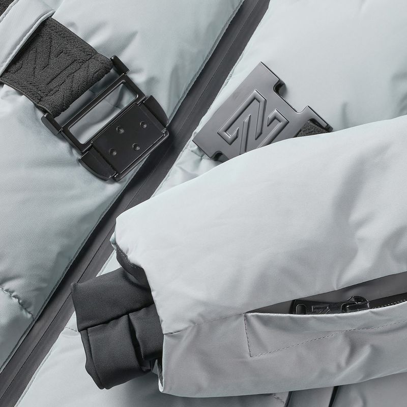 Geacă de schi pentru femei Nikkie Nateland Metallic Silver 7