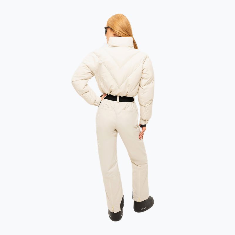 Combinezon de schi pentru femei Nikkie Nevern Ski cream 2