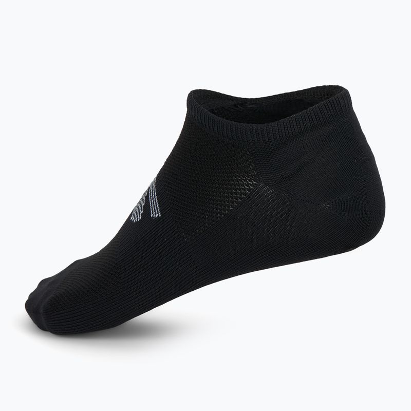 Șosete pentru bărbați SKECHERS Microfiber Non Terry No Show 3 pary black/white 3