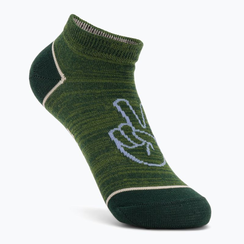 Șosete pentru copii SKECHERS Non Terry Low Cut 6 par green 4